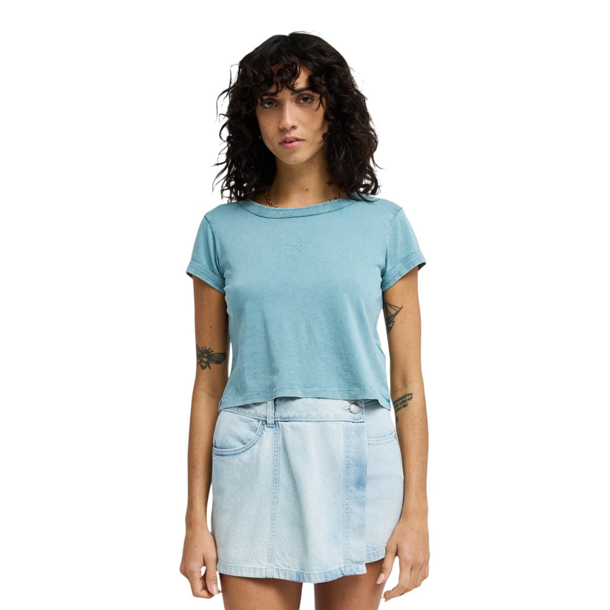 Billabong | T-Shirt à Manches Courtes Femme Daily Salt Washed