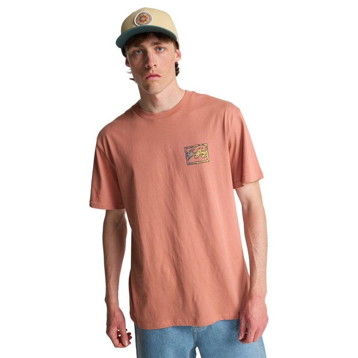 Billabong | T-Shirt à Manches Courtes Homme Crayon Wave