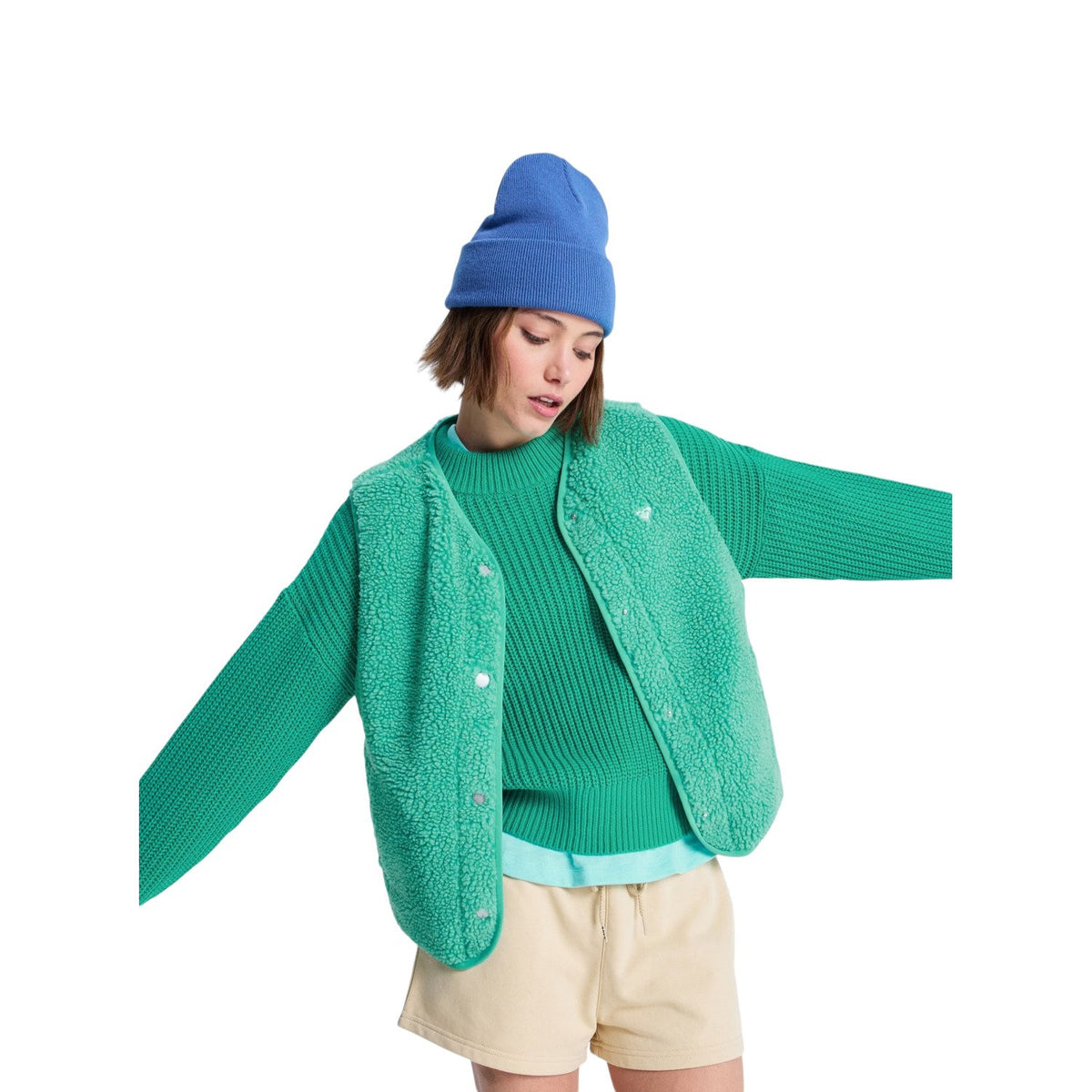 Roxy | Polaire Sans Manches Femme Iconic Town
