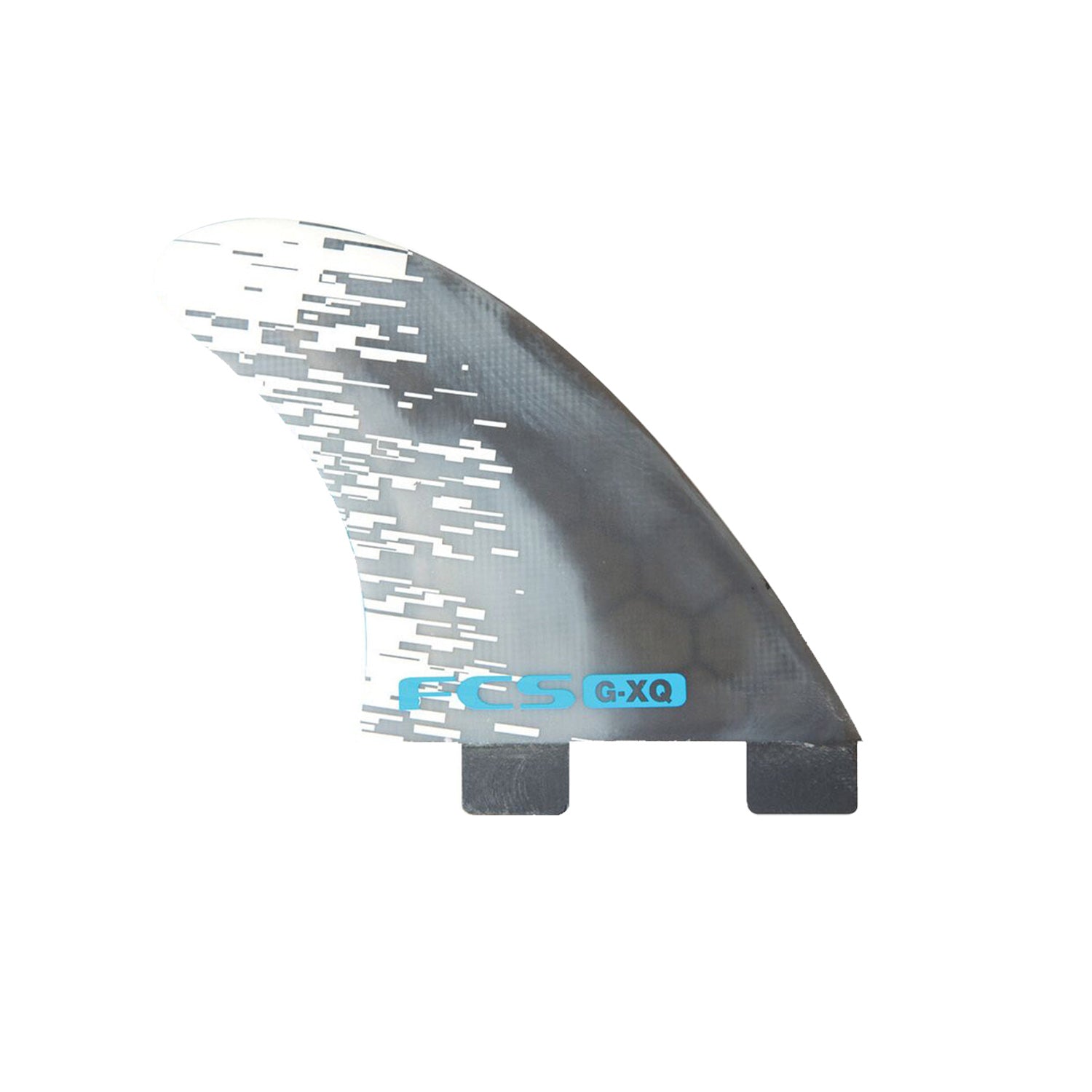 FCS | Fin Gx-Q Side Or Quad Rear Blue Smoke