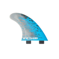 FCS | Fin PC5 Blue Smoke Tri Fin Set