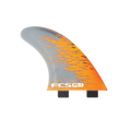 FCS | Fin PC7 Orange Smoke Tri Fin Set