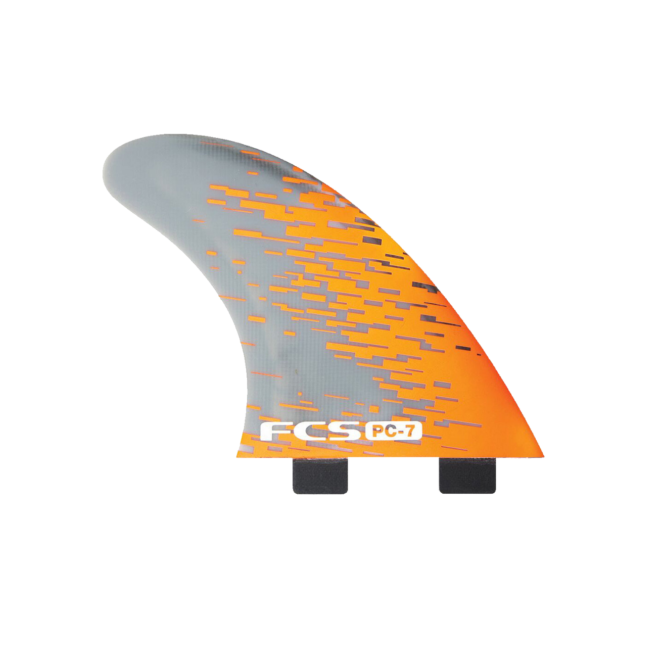FCS | Fin PC7 Orange Smoke Tri Fin Set
