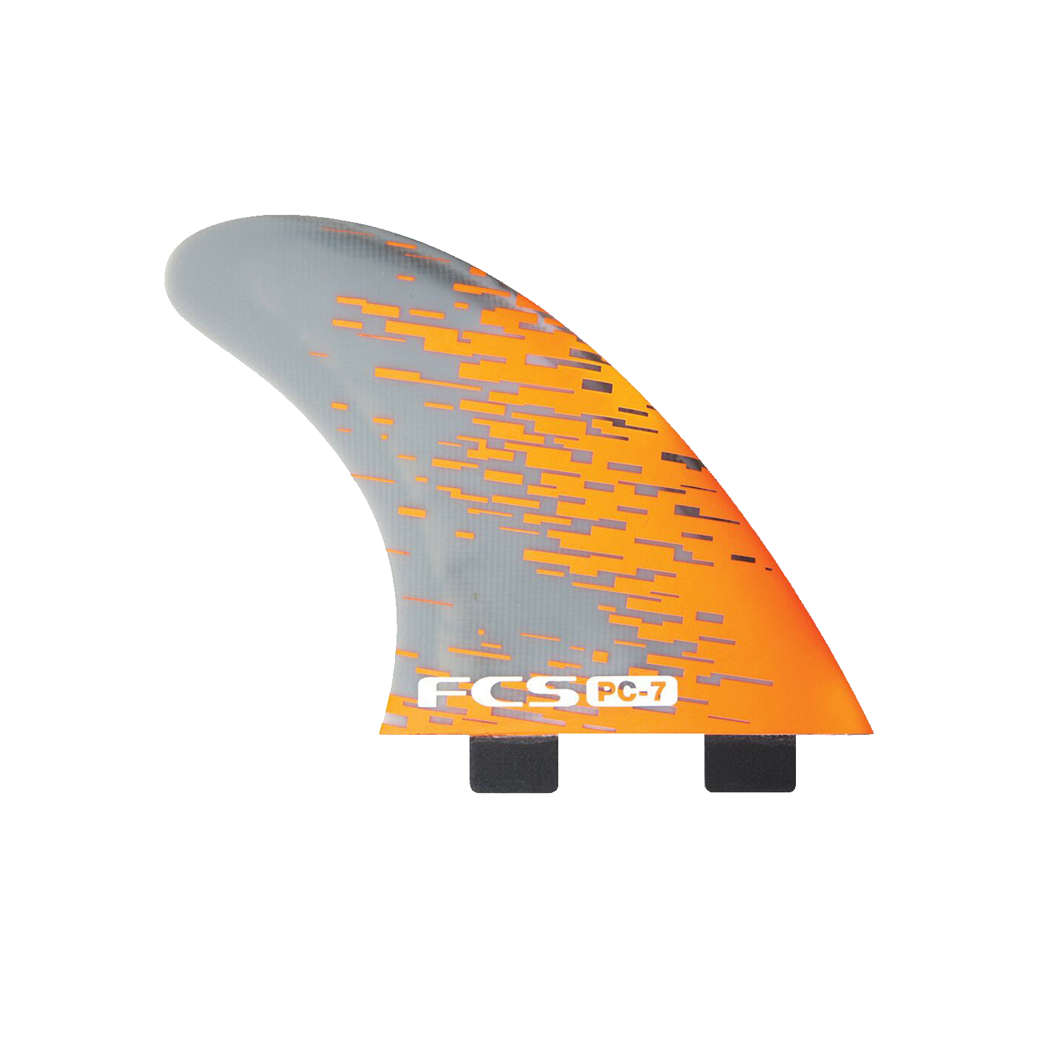 FCS | Fin PC7 Orange Smoke Tri Fin Set