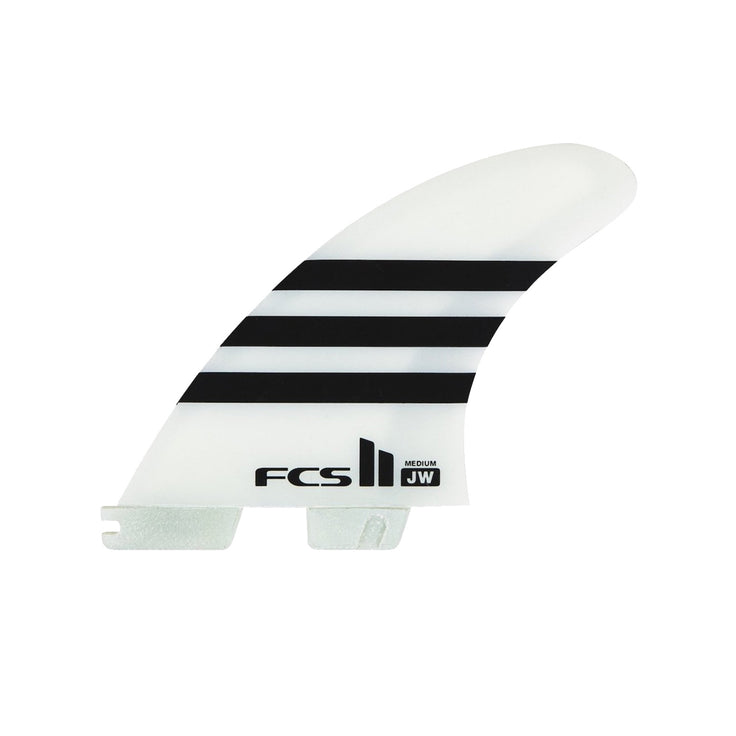 FCS | FCS II Jw PC Black/White Tri Fin Set