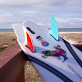 FCS | FCS II Mark Richards Freeride Twin Fins - Blue Red White