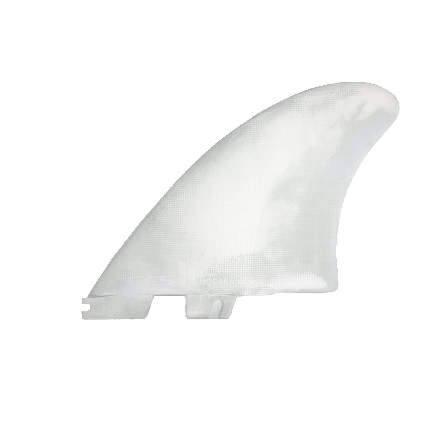 FCS II Modern Keel PC Aircore White Twin Fin Set - FCS - GONG Galaxy FCS II Modern Keel PC Aircore White Twin Fin Set - FCS - GONG Galaxy