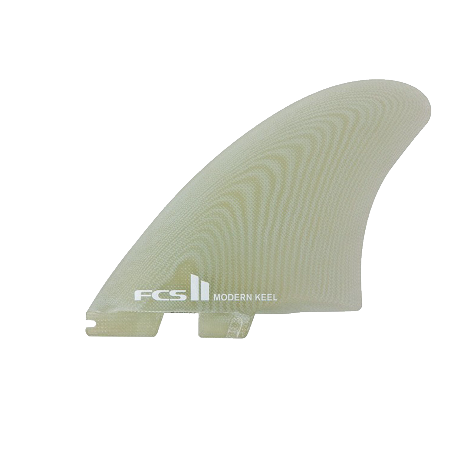 FCS - FCS II Modern Keel PG Clear Twin Fin Set – GONG Galaxy