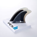 FCS | FCS II Reactor PC Carbon Black/Charcoal Tri Fin Set