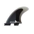 FCS | FCS II Reactor PC Charcoal/Black Tri Fin Set