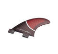 GONG | Fin Set Side Or Quad Rear Red Honeycomb 90mm 3'' 1/2