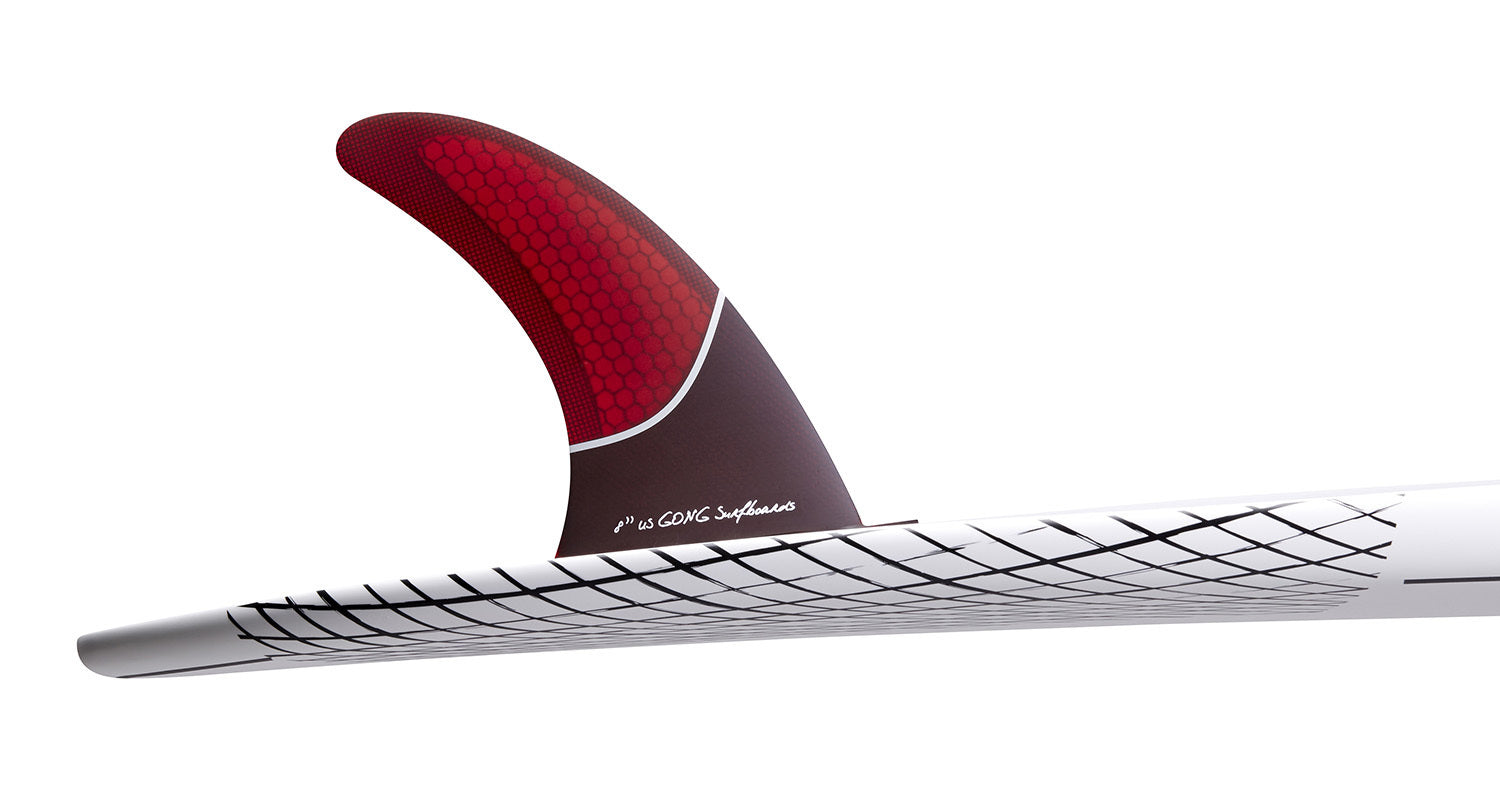 GONG | Fin US Red Honeycomb 8" 200mm