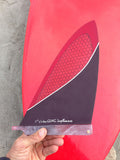 GONG | Fin US Red Honeycomb Race 9.5" 240mm