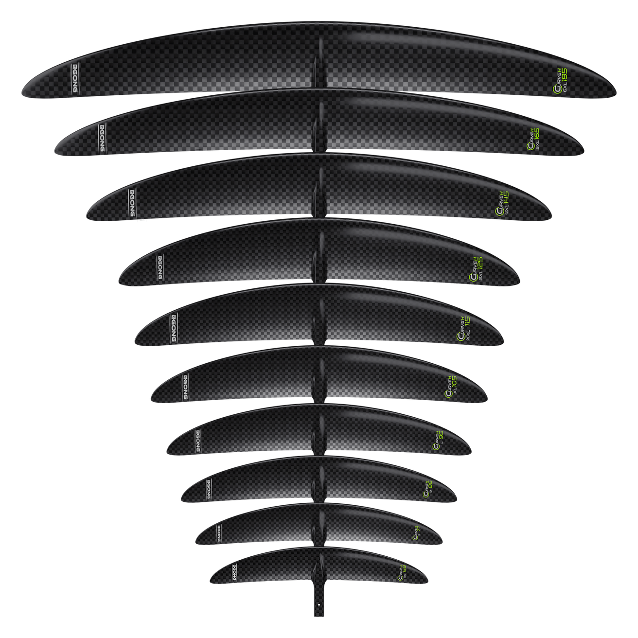 GONG | Foil Front Wing Curve H V2