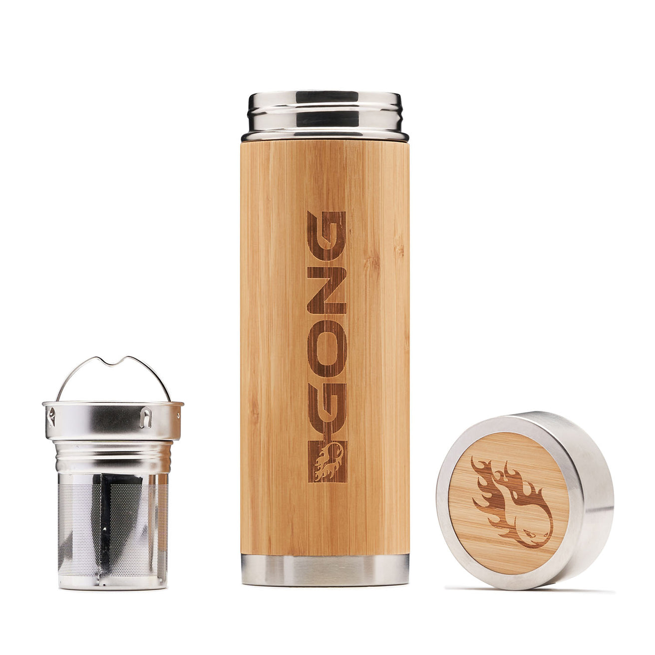 GONG | Isotherm Bamboo Flask