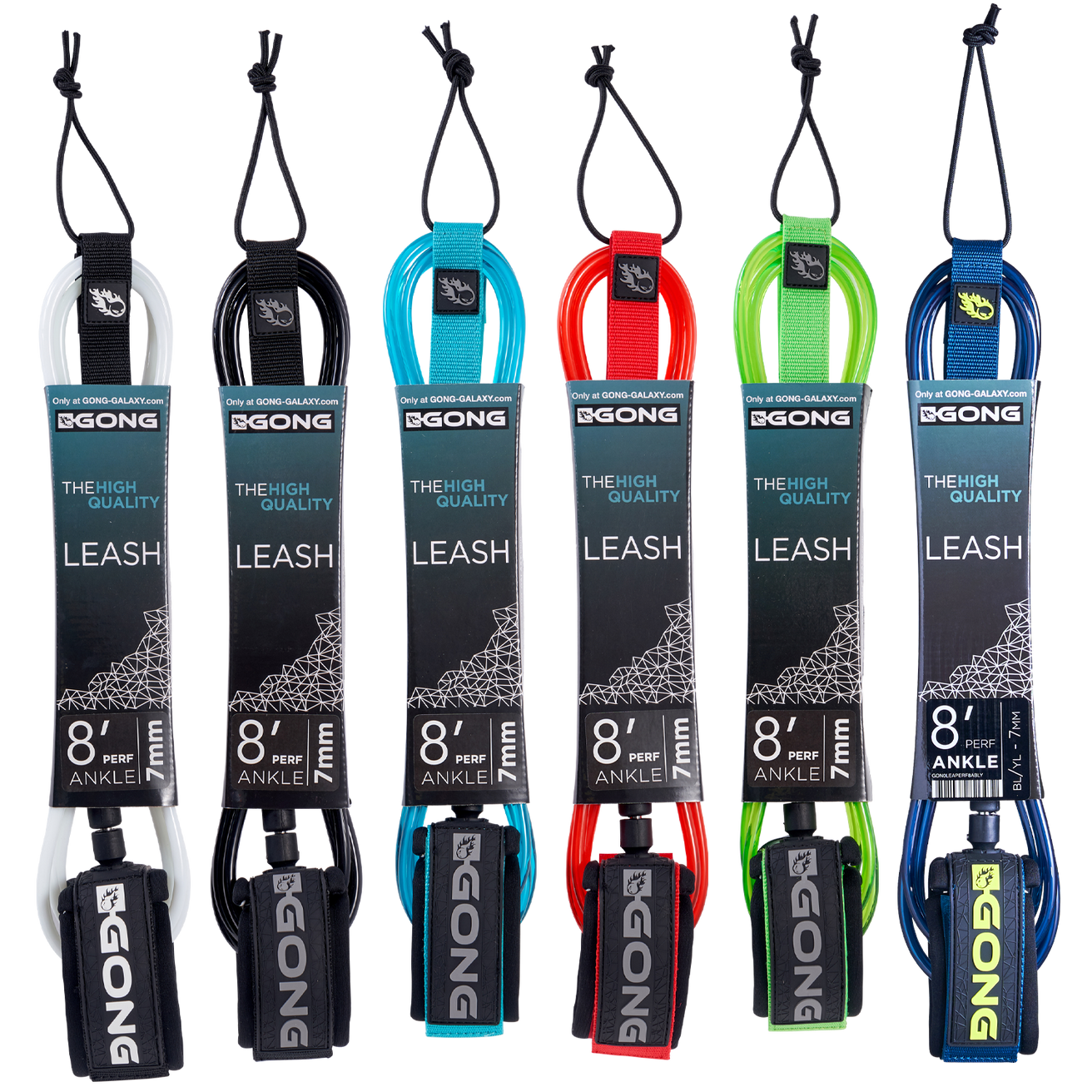 GONG | Surf / SUP Perf Ankle Leash - 7mm