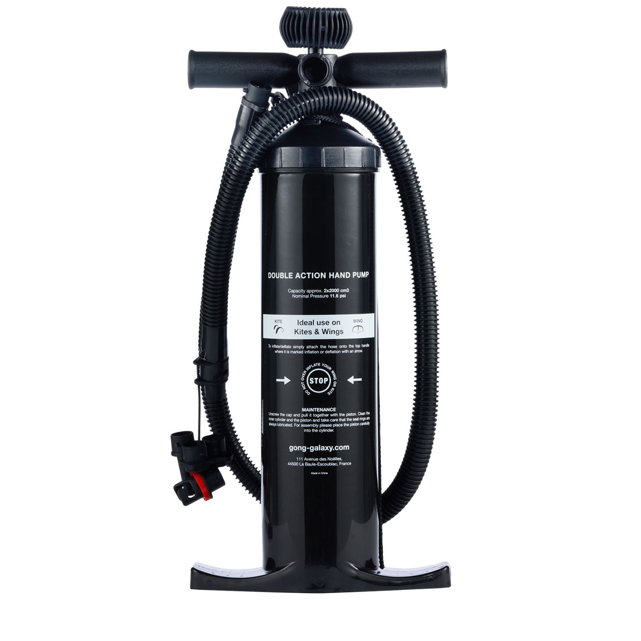 GONG | Manometer Pump Double Action