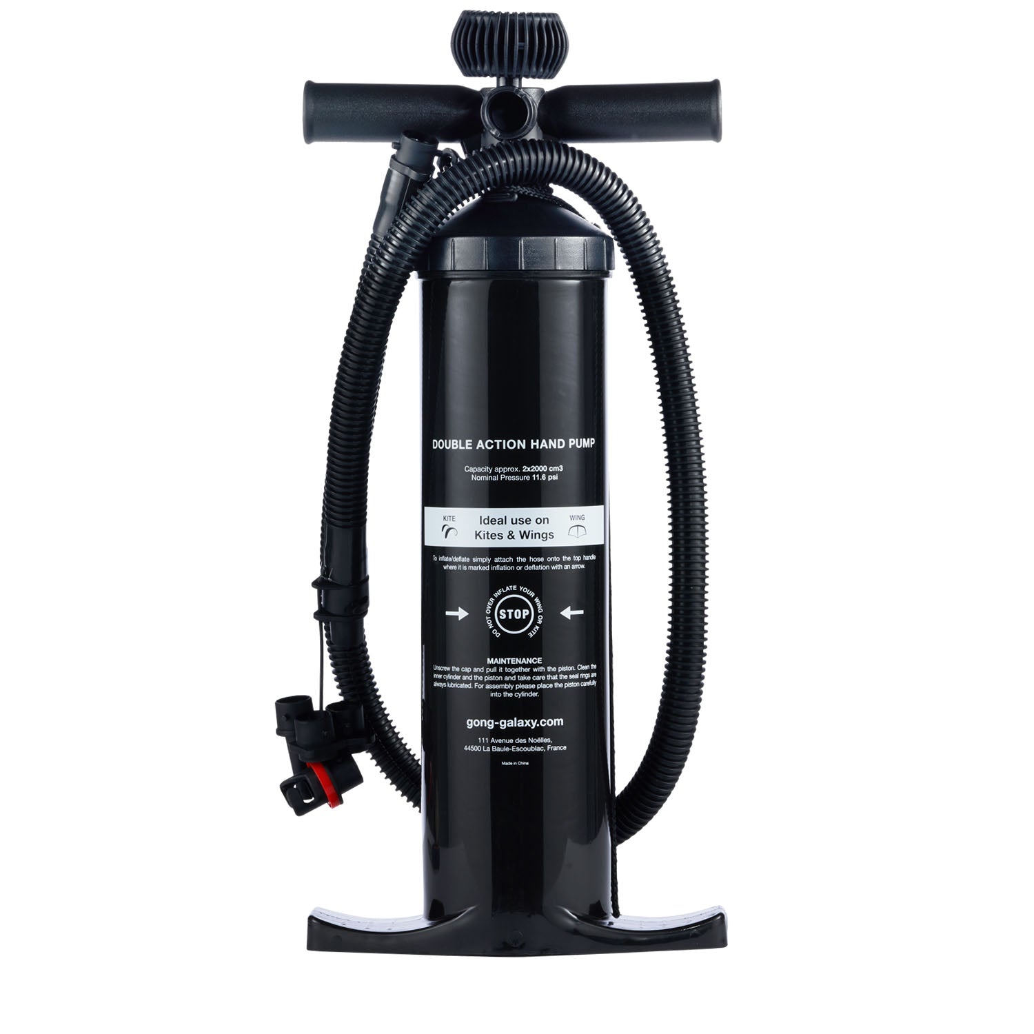 GONG | Manometer Pump Double Action