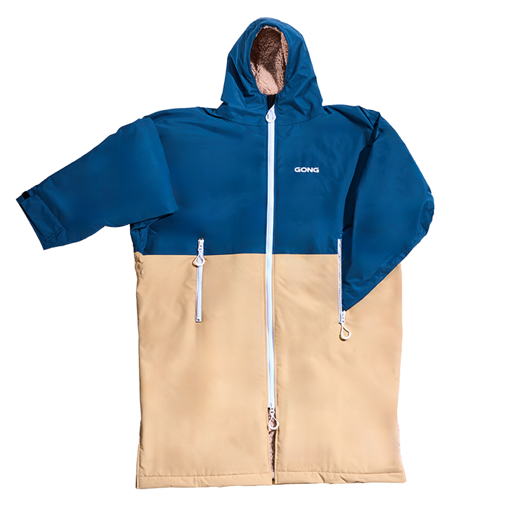 GONG | Waterproof Poncho Sand / Blue