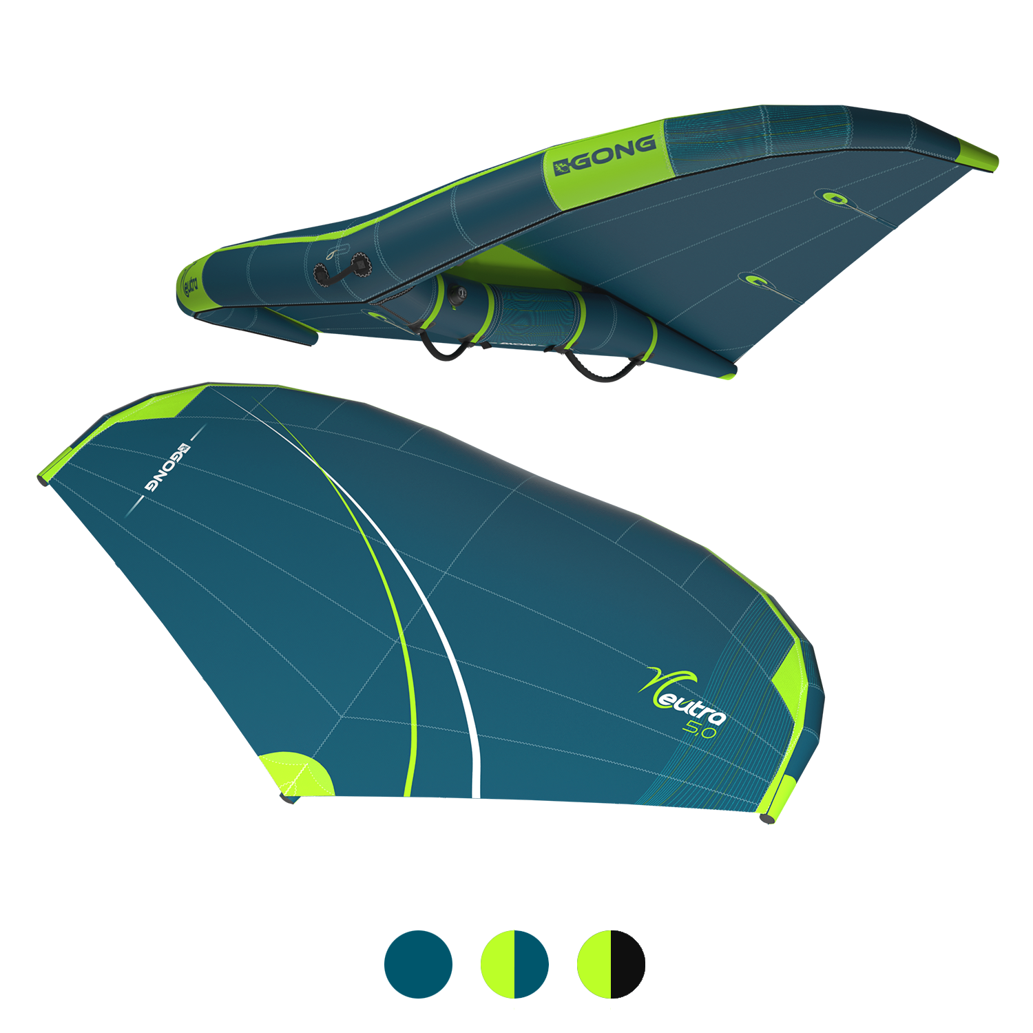 Wing Neutra - Navy / Green - GONG Galaxy Wing Neutra - Navy / Green - GONG Galaxy