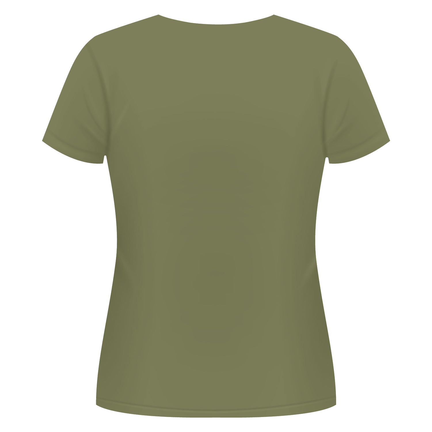 GONG | Tee-Shirt Signature Femme Coton Bio Vert Olive