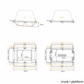 Reacha | City Trunk Compact 20" Trailer