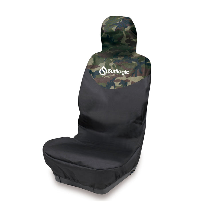 Surflogic | Car Seat Cover - Black Camo