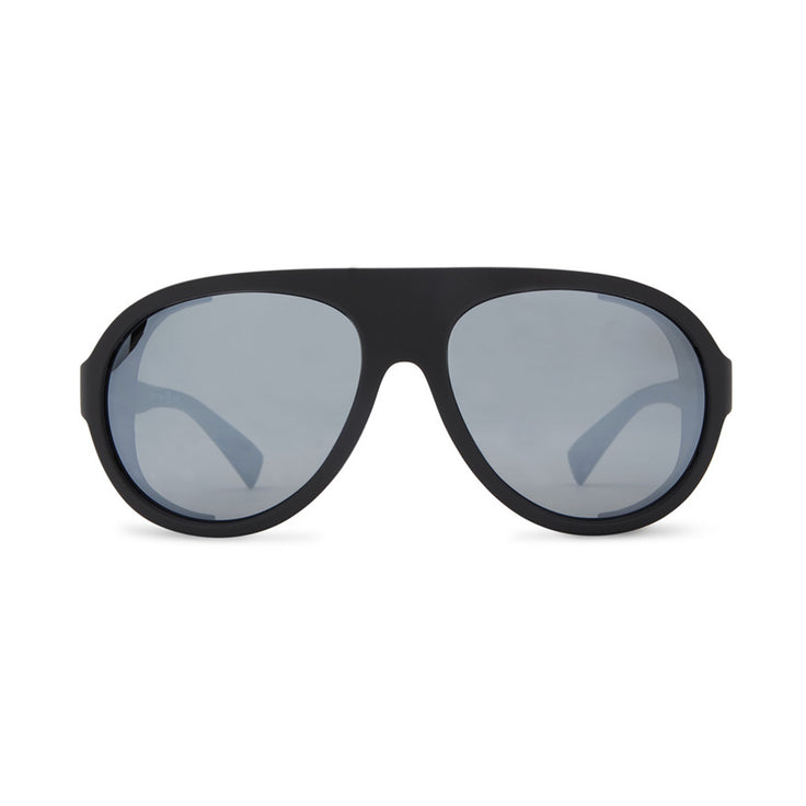 Vonzipper | Esker Sunglasses - Black Gloss / Silver Chrome Lens