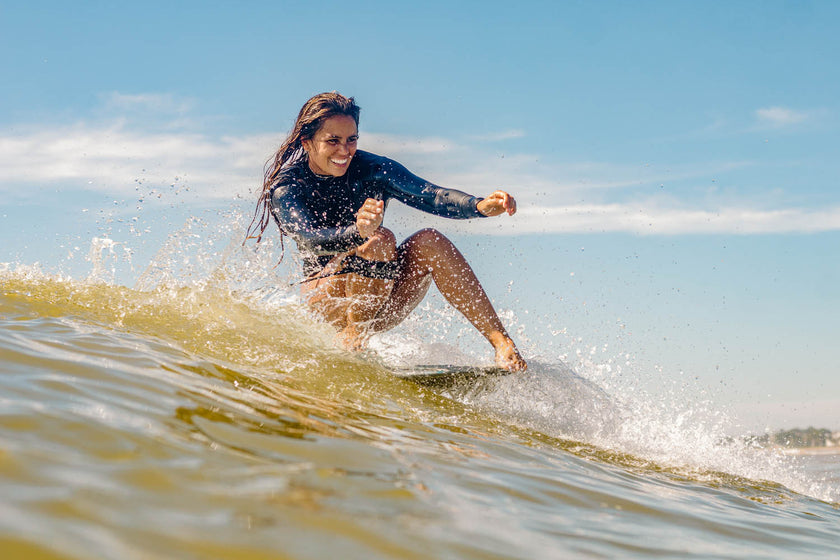 LONGBOARDING A WAVE OF GOOD VIBES!