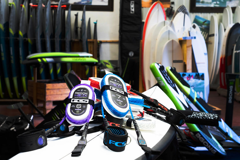 SHOP : LIGHTER, FASTER, GREENER FCS LEASH !