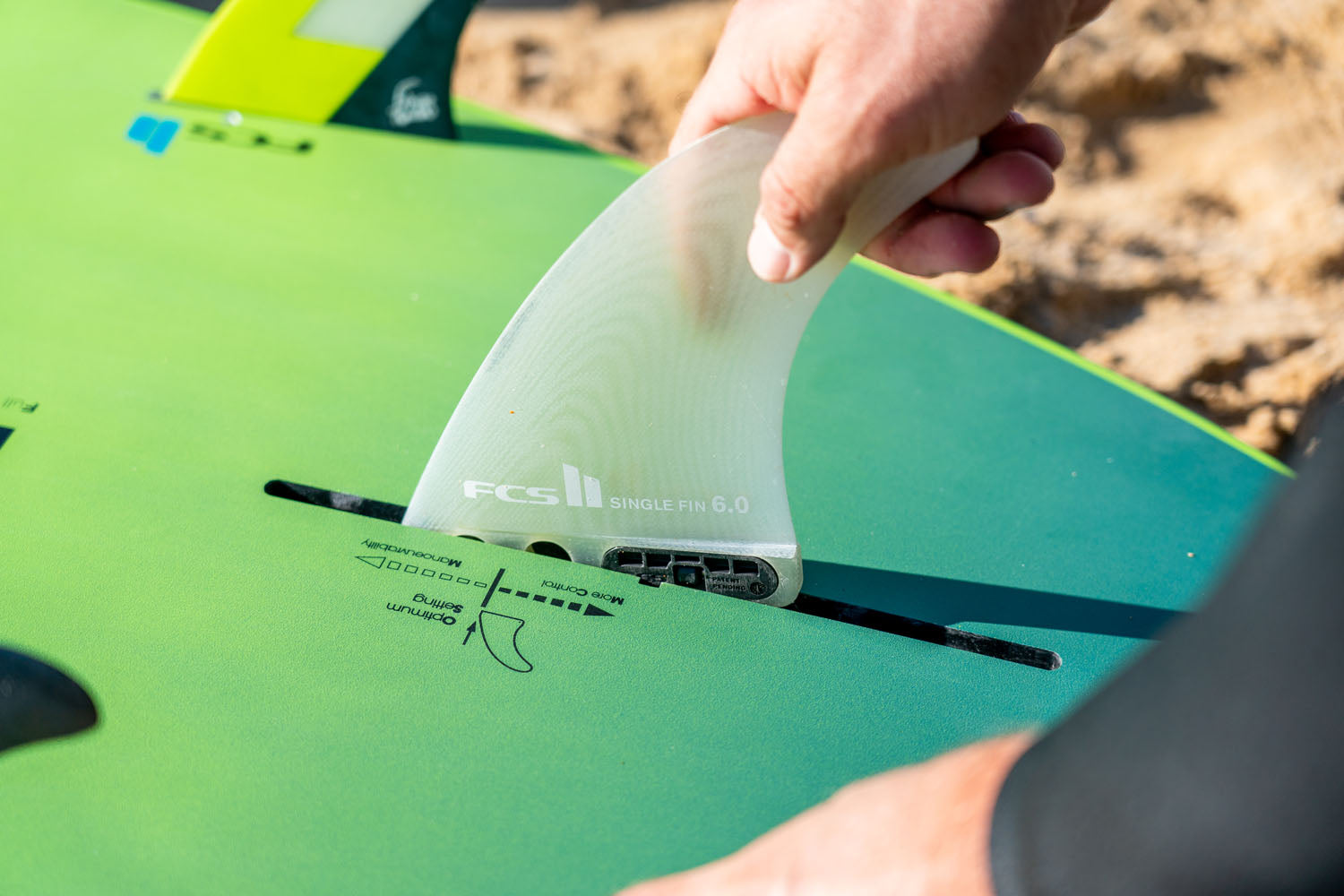 GEAR: FCS II SINGLE FIN ON US-BOX