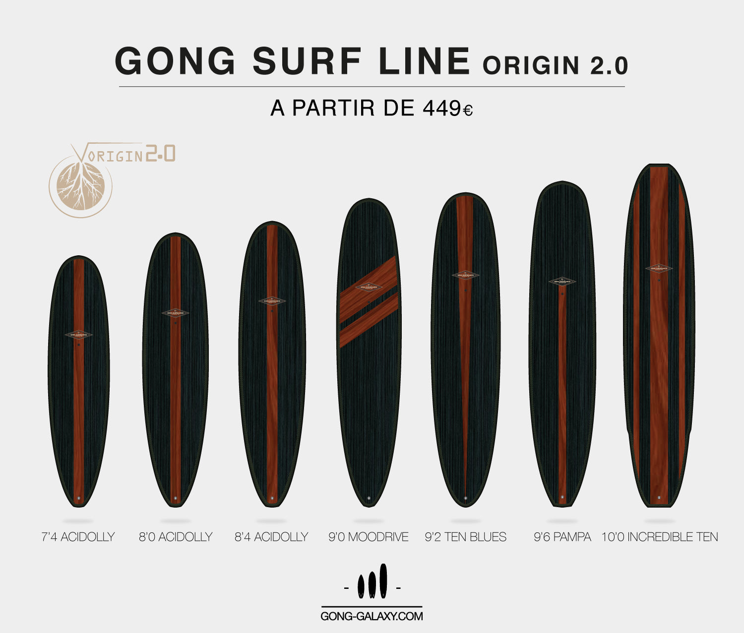 MATOS : longboards Origin 2.0 !!!