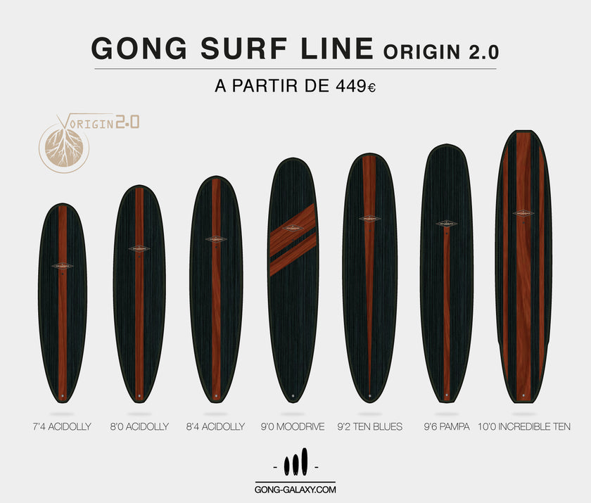 GEAR : longboards Origin 2.0 !!!