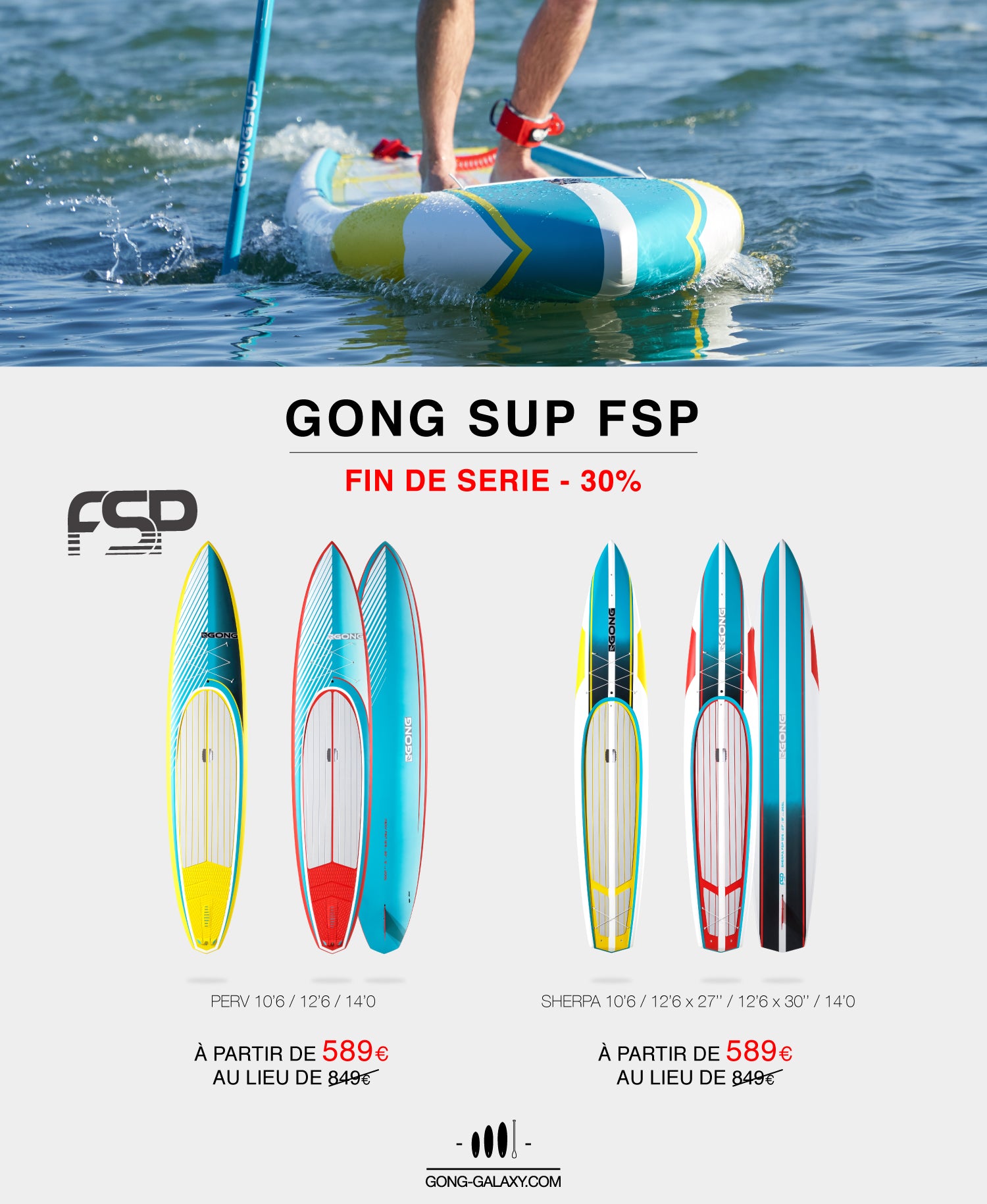 SHOP : 30% reduction on GONG SUP PERV/SHERPA FSP !!!
