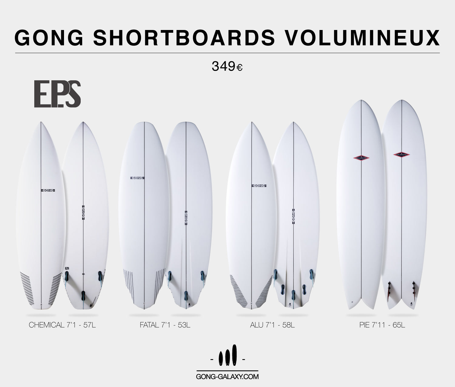 MATOS : les shortboards avec du volume !!!