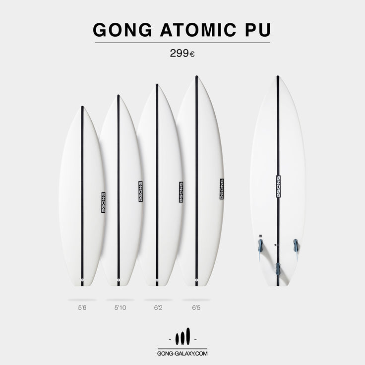 GEAR : SHORTBOARD ATOMIC PU !!!