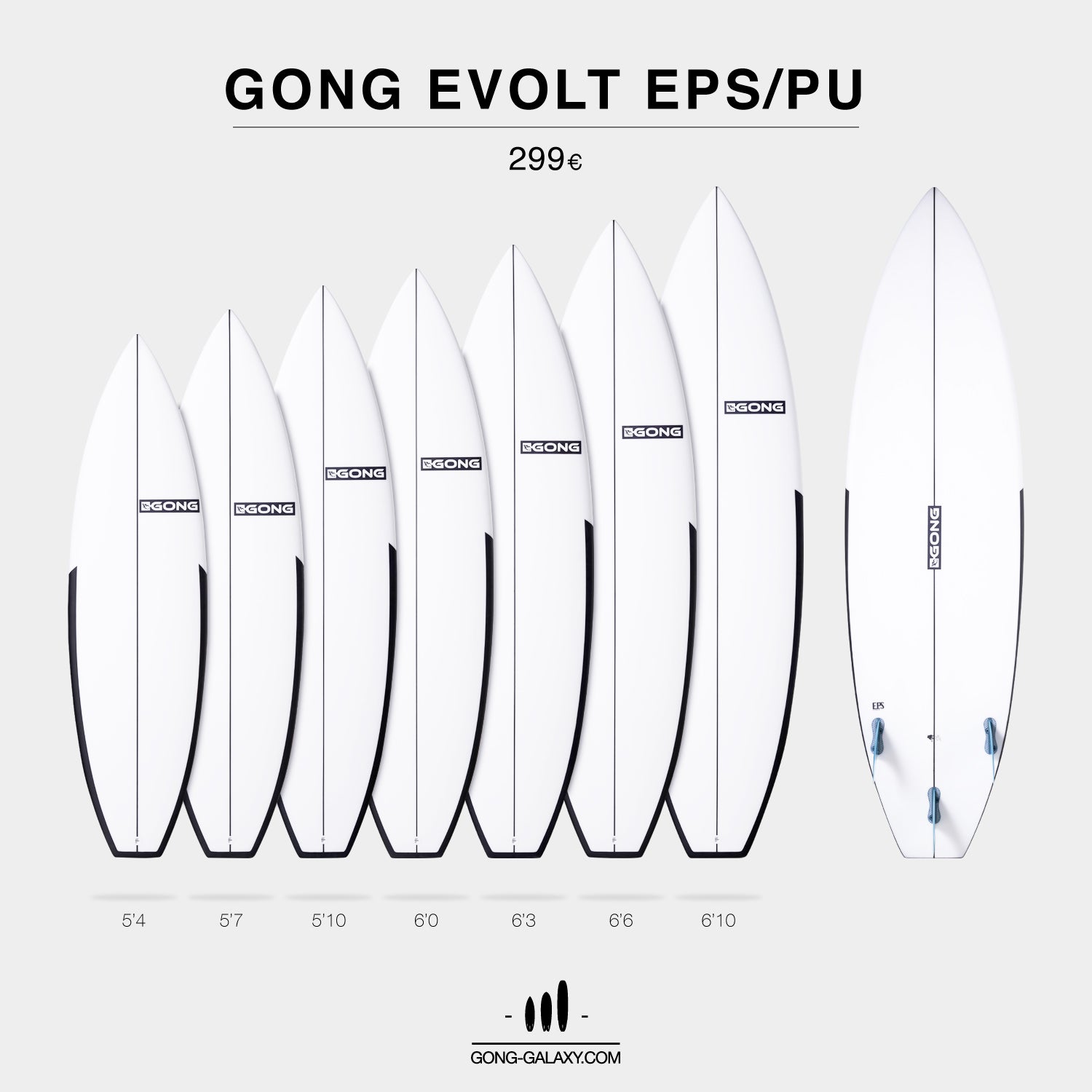 GEAR : NEW SHORTBOARD EVOLT PU/EPS !!!