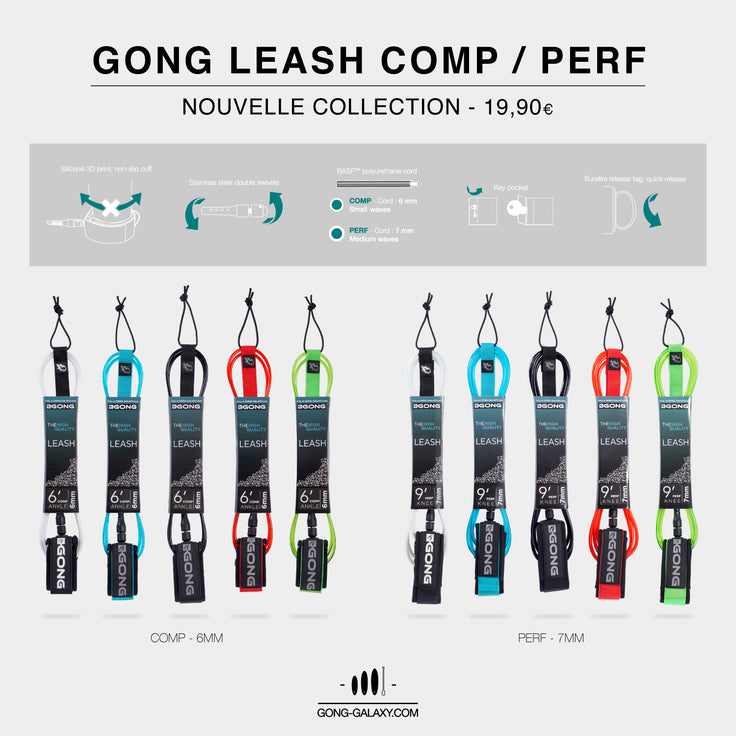 GEAR : NEW GONG LEASHES IN STOCK !!!