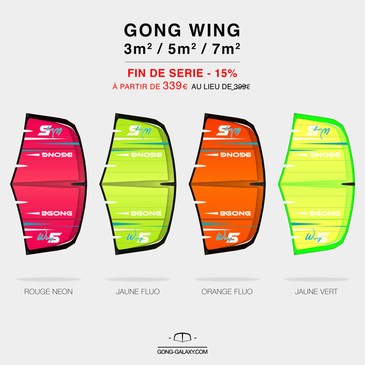 SHOP : 15% REDUCTION ON GONG WING !!!