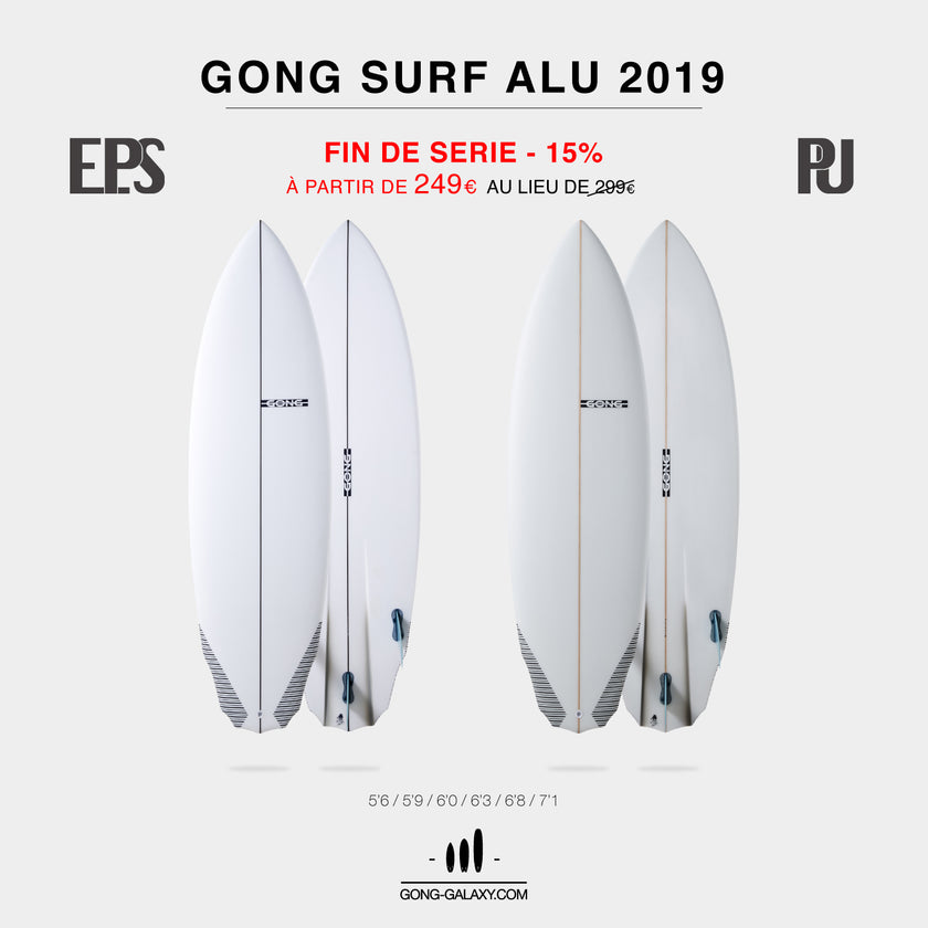 GEAR : 15% ON SHORTBOARDS ALU PU/EPS !!!