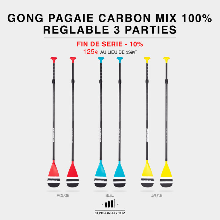 MATOS : 10% DE REDUCTION SUR LES PAGAIES CARBON MIX 100% 3 PARTIES !!!