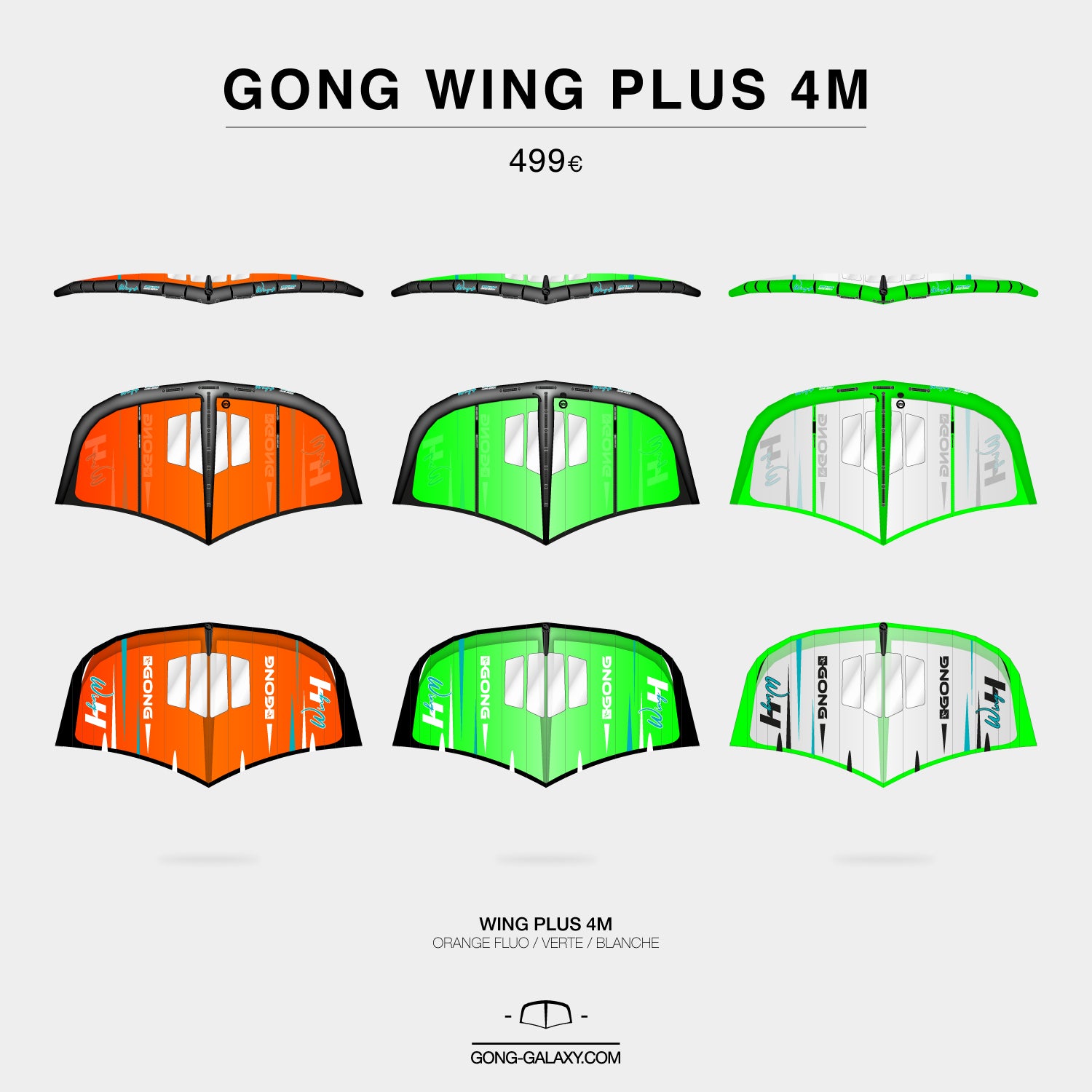 MATOS : NOUVELLE GONG WING 4M PLUS !!!
