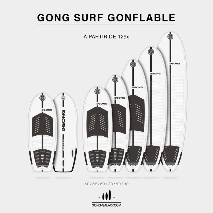 MATOS : NOUVELLES GONG SURF GONFLABLES !!!