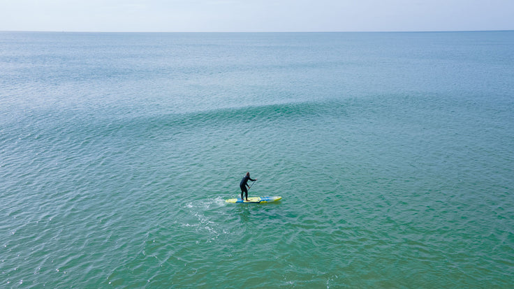 TAKE OFF WITH AN INFLATABLE SUP