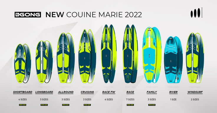 NEWS : SUP GONFLABLES COUINE MARIE 2022 !!!