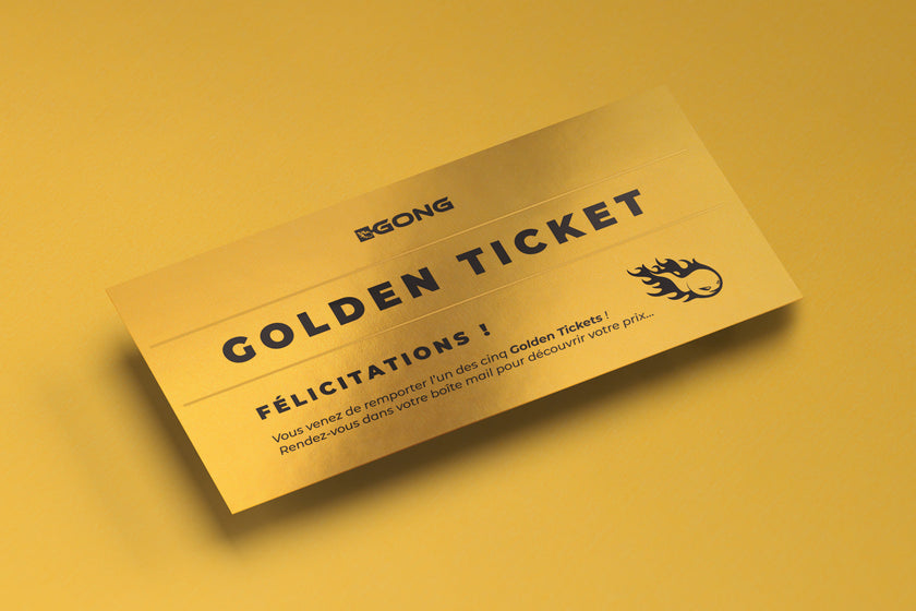 NEWS : PREMIER GOLDEN TICKET TROUVÉ !