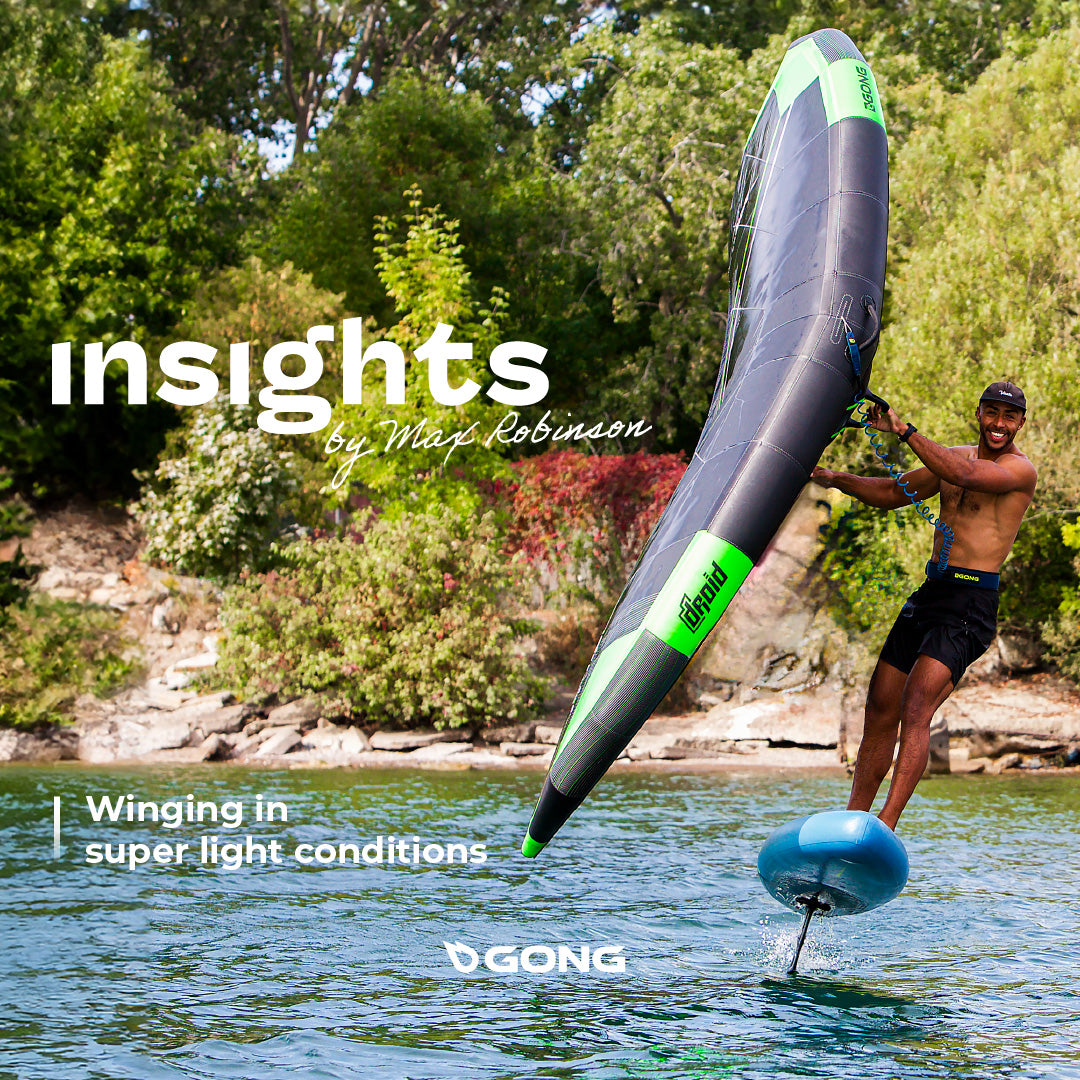 INSIGHTS: MAX ROBINSON AND RIDING IN (VERY) LIGHT WIND