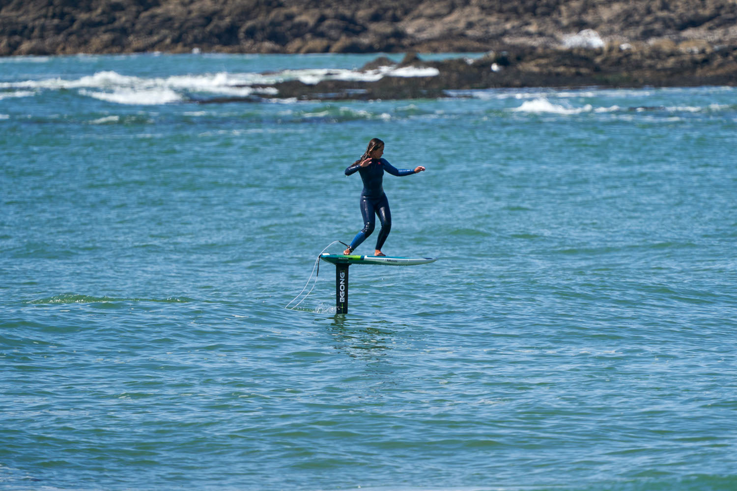 PHOTO : SURFER SANS ASSISTANCE !