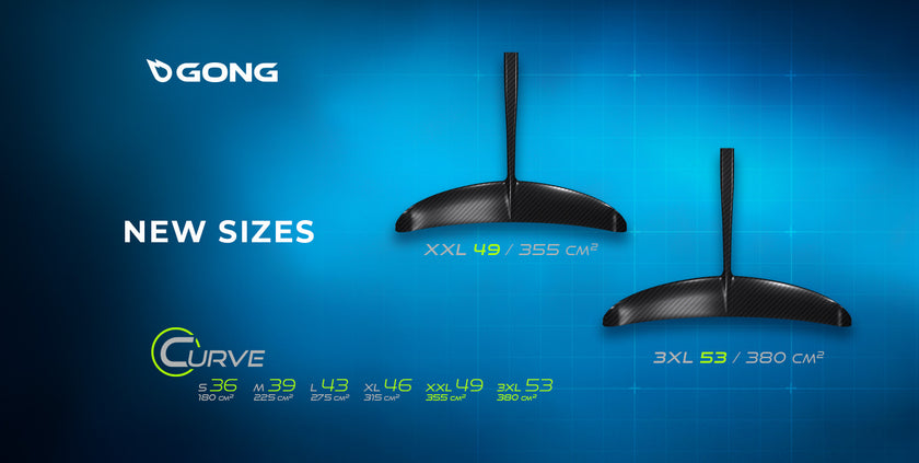 NEWS: NEW SIZES OF THE CURVE STAB