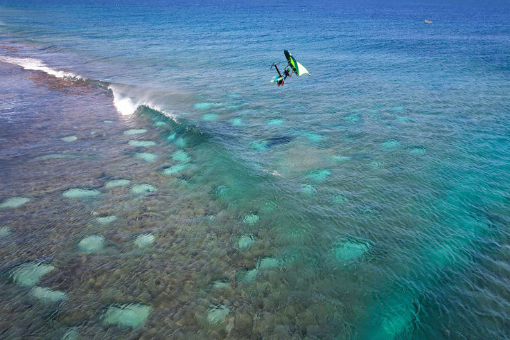 PHOTO : DE LA HAUTEUR SUR LE REEF !